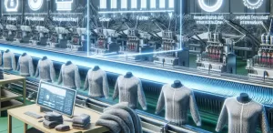 How can smart manufacturing technology improve the productivity and quality of sweaters